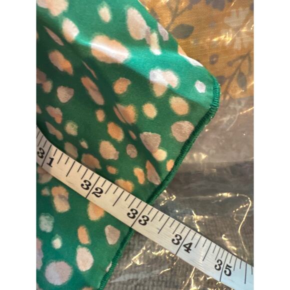 ModCloth Kimono Kuteness Satin Mini Wrap Dress Emerald Green Women's XS NWT - Picture 8 of 8